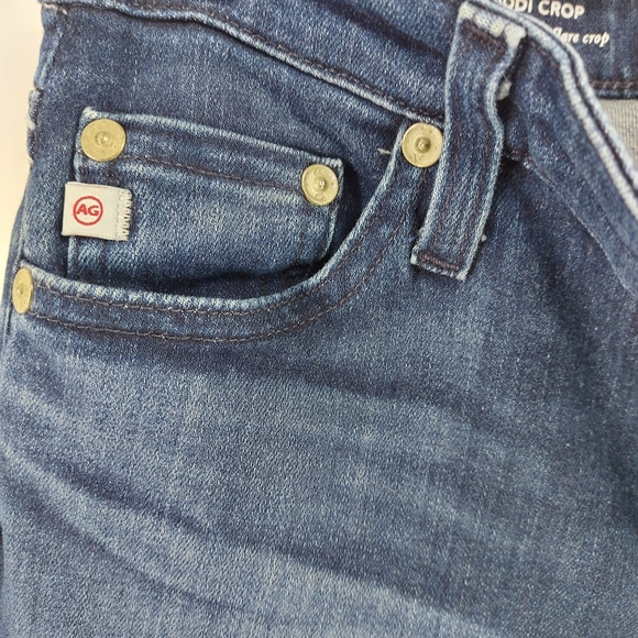 AG Adriano Goldschmied Jodi Crop Flare Jean Size 25 - Picture 10 of 12